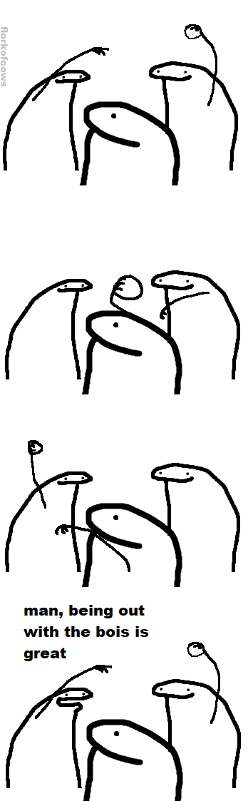 with the bois - Florkofcows